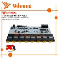 Tarmoc TMC-8SC2E-4A4B-P-PCBA | BOARD Media Converter Switch 8FO 2LAN / 8 FO 2 LAN 10/ 100Mbps POE IN