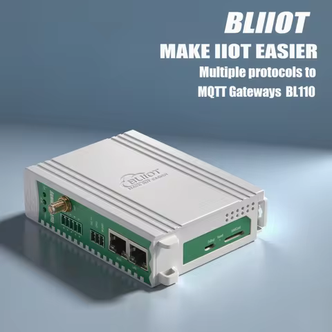 BLIIOT Industrial IoT Gateway Modbus RTU TCP PLC to MQTT OPC UA Protocol Gateways Remote 4G Ethernet