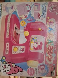 My Melody 全新正版2004年 Sanrio 日本限定縫紉機 家用衣車 Sewing machine toy