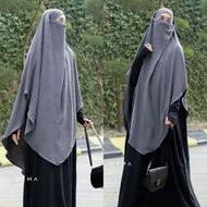Jenna Tudung Labuh Patuh Syari Burqa chador niqab abaya hijab jilbab