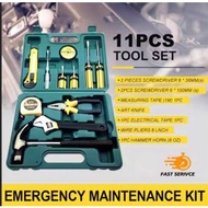 Promotion  📨 PROOCAM  D-8012 12PCS 📨  toolbox for household hardware toolbox car manual set tool(ham