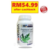 [RM54.99 after cashback] EXP10/25 BIOVERSA MONO PAPAYA LEAF EXTRACT CAPSULE 60'S