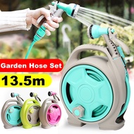 Garden Hose Kit Expandable Water Hose Pipe Watering Spray Gun Set 13.5m Car Watering Hose with Spray