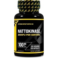 Primaforce Nattokinase (100mg) 2,000FU Per Capsule, 120 Capsules