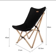 Mountainhiker Outdoor Glamping Wooden Canvas Butterfly Chair