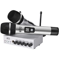 TONOR UHF Wireless Microphone System with Bluetooth Receiver, Metal Cordless Mic Kit, Connect to...
