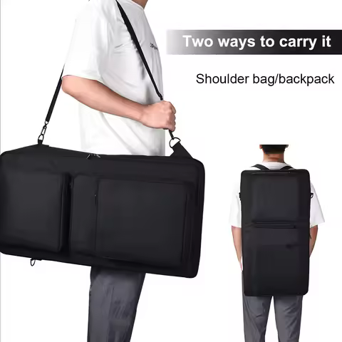 Travelling Case Anti-Scratch Organizer Bag Adjustable Shoulder Strap High Capacity for Pioneer DDJ-F