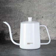 【好事多磨】手沖咖啡壺600ml-不鏽鋼(白)