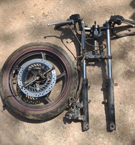 ชุดโช๊คหน้า cbr 150 r ครบชุดมือสองแท้ถอด