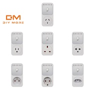 DIYMORE Electronic Digital Timer 24 Hours Cyclic Switch Plug Kitchen Timer Programmable Power Outlet