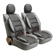 K-RUBBER ชุดหุ้มเบาะรถยนต์แบบสวมทับ ขนาดFree Size ชุดคู่หน้า2ชิ้น (มี8สี)