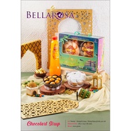 2 jars of dry cake package and 1 squash orange bellarosa chocolart syrup hampers parcel gift Eid al-