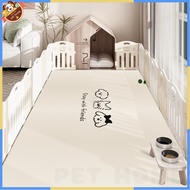 Pet Floor Mat pvc Waterproof Urine-Proof Easy-Care Fence Mat Pet Cat Dog Food Splash-Proof Mat HRTG