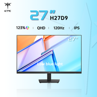 KTC 27" 2K QHD 2560×1440 IPS 120hz HDR 10 Monitor Low Blue Light Professional Office Monitor H27D9