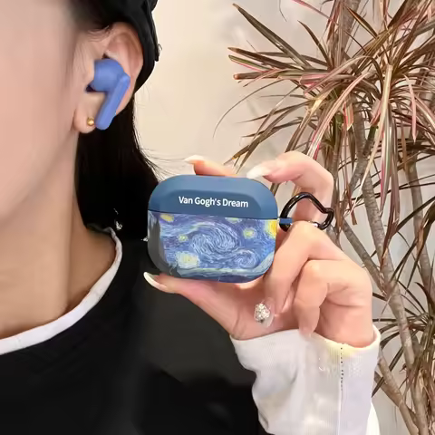 Protective Case for OnePlus Buds 3V Earbuds Cover for OnePlus Buds 3V Earphone Shell Oil Painting St