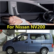For Nissan NV200 Car Curtain Sunshade Fully Blackout Sun Protection Privacy Camping Side Window Anti