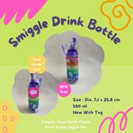 Smiggle ZIGGY SPRITZ PLASTIC DRINK BOTTLE JAGUAR MIX ORIGINAL