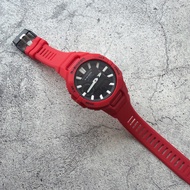GBA-950 Red Resin Analog Digital Men Watch Premium 1.1