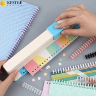 KESTRE Paper Punching|30 Hole A4/B5/B6/B7 Universal Paper Puncher, Efficient Round Shape Lightweight