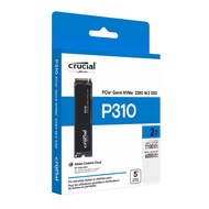 Crucial P310 500GB / 1TB / 2TB / 4TB PCIe Gen4 NVMe 2280 M.2 SSD / Read Write Up To 7,100MB/s 6,000M