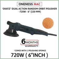 OKATZ DUAL ACTION RANDOM ORBIT POLISHER -720W - 6 (150 MM)
