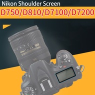 Tempered Glass Shoulder Screen Protector LCD Film For Nikon D750/D810/D7100/D7200/D7500/D500/D850