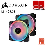 Corsair LL140 RGB 140mm Dual Light Loop RGB LED PWM Fan - Single/Twin