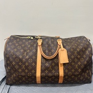 lv旅行袋 專櫃快十萬了 keepall55