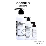 (THE BLACK) (1 PCS)250ml Shampoo+(1 PCS)750ml Shampoo+(1 PCS)Hair Tonic120ml + Avocamo Brush - COCOMO