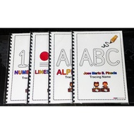 4 PCS TRACING BOOK A4 SIZE