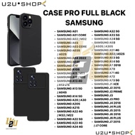 Case 3D BLACK PRO CAMERA SAMSUNG A05/A05S/A15 4G 5G/A8 PLUS/J1 ACE/J2/J2 PRIME/J3/J3 PRO/J4 2018/J4 PLUS/J5/J5 PRIME/J5 PRO/J6/J7 2015 2016 PRIME PRO PLUS/J8/A6 A6 PLUS/M20/M30S M21/M14 5G/M23 A33 5G