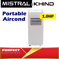 Khind Mistral 1HP Portable Air Conditioner MAC019E 1.0HP Aircond 3 in 1 Air Cond