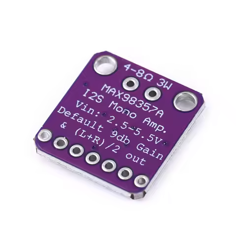 Max98357 I2S 3W Class D Amplifier Breakout Interface Dac Decoder Module Filterless Audio Board For R