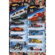 Hot Wheels Honda Set of 8