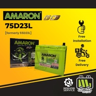[Installation Provided] Amaron GO 55D23L 75D23L Car Battery Bateri Kereta Proton Exora Preve Toyota 