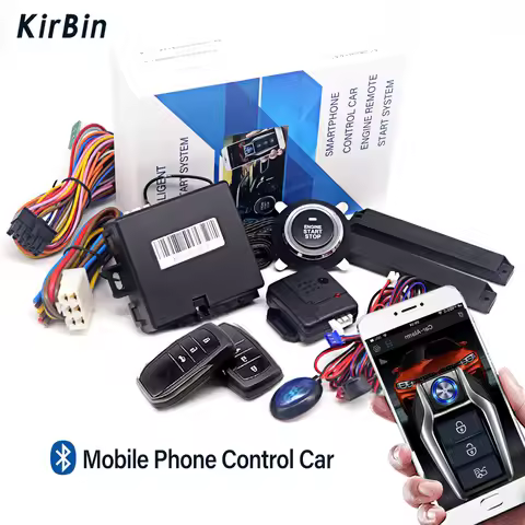 K5 Remote Starter and Car Alarm Smart App Remote Start Stop System for Cars Engine Push Start System