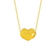 SK Jewellery Ruyi 999 Pure Gold Pendant