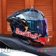 BARU!!! KYT TT Course Pol Espargaro Qatar 2021 Black repaint visor