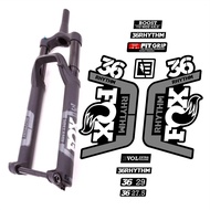 Decal Sticker Fork FOX Float RHYTHM 36 MTB Bike