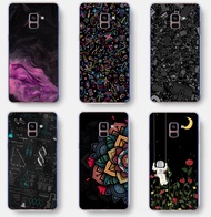 for Samsung galaxy a8 plus 2018 cases Soft Silicone Casing phone case cover