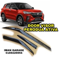 Door Visor Perodua Ativa /Car Accessories Ativa