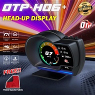 OTP-H06+ Car OBD OBD2 Meter Speedometer Gauge P6 GPS HUD Water Temp Turbo Proton Perodua Toyota Niss