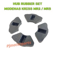 MODENAS KRISS MR2 / MR3 / EURO 3 ( 4 PCS / 1 SET ) HUB RUBBER GETAH SPROCKET SPOKET RUMAH RIM SPOKET