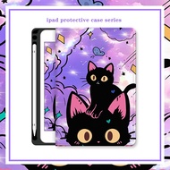 For IPad Pro 9.7 10.5 11 Inch 2021 2022 Case with Pen Holder Cartoon Ipad Air 5th 4th 3rd 2nd 1st Gen Cover Ipad Mini 6 5 4 3 2 1 Case Cute Ipad 6th 7th 8th 9th 10th Gen Casing