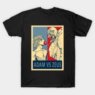 Record of Ragnarok - Adam Vs Zeus Poster V.1 T-Shirt y2k Sexy Large size Comfortable Fashion