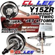 Y15ZR CRANKSHAFT TTMRC AMC JET 4.70MM Y15 4.7MM ROD 102L DAIMETER 107MM RACING TAIWAN RED LEO HPSP I