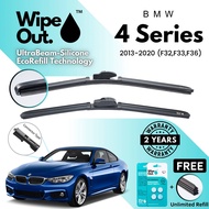 [PREMIER] WipeOut UltraBeam Silicone EcoRefill-Technology Wiper BMW 4 Series 2013 - 2020 (F32,F33,F3