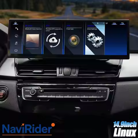 14.9" Linux Car Screen For BMW 1 Series F20 2012-2016 NBT CIC Wireless CarPlay Audio GPS Navigation 