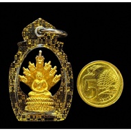Luang Phor Key Mini Phra Naprok Saturday Buddha Roop Lor Amulet Roon Song Nam 57