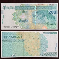 Brand New Iranian Fidelity 10 million Currency Rial Iranian Currency 10 million Foreign Coins Collec